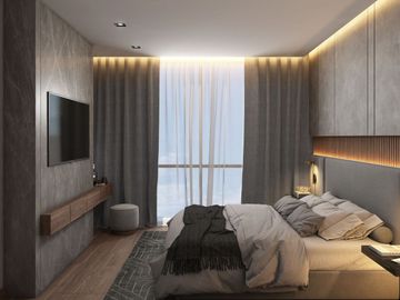 Departamento con Canchas de Pádel y alberca, en venta, Santa Rita Cholul, Mérida
