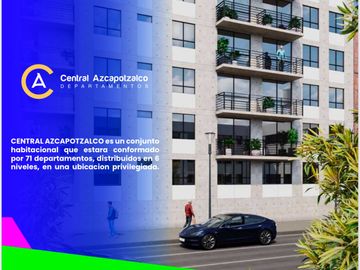 PREVENTA DE ULTIMOS DEPARTAMENTOS CENTRAL AZCAPOTZALCO