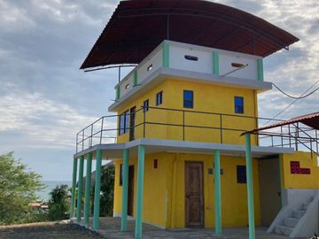 quinta con vista al mar de venta en puerto cayo SP