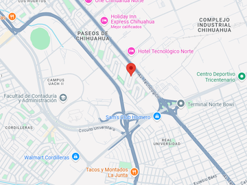 Casa ubicada en colonia Paseo de Chihuahua, Chihuahua. Con 2 recamaras y 119m2. A unos minutos de Sam´s Club Homero.
