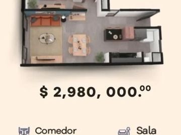 Departamento en Venta en ArtPark, Zapopan, Jalisco