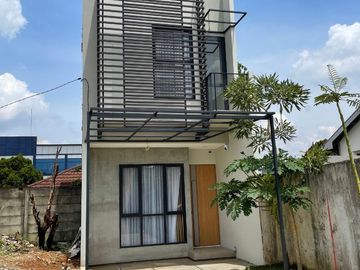 RUMAH DIJUAL MURAH PERUMAHAN 2 LANTAI DI CINANGKA SAWANGAN DEPOK DEKAT TERMINAL PONDOK CABE JUAL
