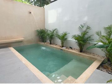 Venta de Casa de Lujo en Senderos de Mayakoba, Playa del Carmen | Alberca Privada, Rooftop con Firepit + Terraza Panorámica
