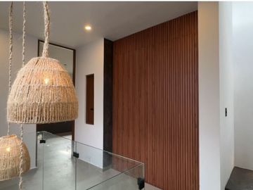 Venta de Casa de Lujo en Senderos de Mayakoba, Playa del Carmen | Alberca Privada, Rooftop con Firepit + Terraza Panorámica