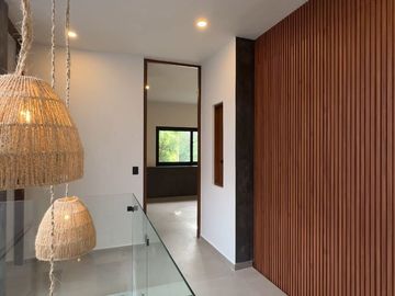 Venta de Casa de Lujo en Senderos de Mayakoba, Playa del Carmen | Alberca Privada, Rooftop con Firepit + Terraza Panorámica