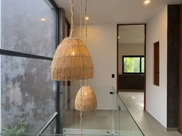 Venta de Casa de Lujo en Senderos de Mayakoba, Playa del Carmen | Alberca Privada, Rooftop con Firepit + Terraza Panorámica