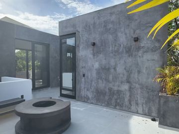 Venta de Casa de Lujo en Senderos de Mayakoba, Playa del Carmen | Alberca Privada, Rooftop con Firepit + Terraza Panorámica
