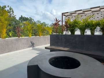 Venta de Casa de Lujo en Senderos de Mayakoba, Playa del Carmen | Alberca Privada, Rooftop con Firepit + Terraza Panorámica