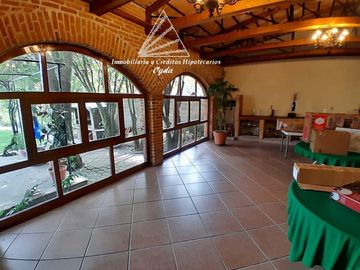 VENTA FINCA CON CASA 3 RECAMRAS SALON Y JARDIN DE EVENTOS