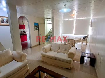 Se Alquila Departamento Amoblado En Urb Federico Villareal.(A.MELENDRES)