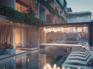 DEPARTAMENTO EN VENTA UBICADO EN REGION 15 TULUM A 3 MINUTOS DEL MAR