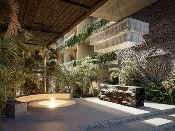 DEPARTAMENTO EN VENTA UBICADO EN REGION 15 TULUM A 3 MINUTOS DEL MAR