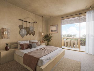 DEPARTAMENTO EN VENTA UBICADO EN REGION 15 TULUM A 3 MINUTOS DEL MAR