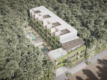 DEPARTAMENTO EN VENTA UBICADO EN REGION 15 TULUM A 3 MINUTOS DEL MAR
