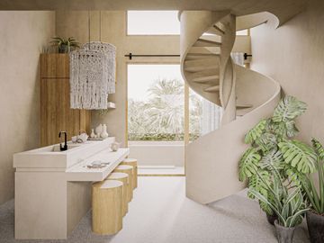 DEPARTAMENTO EN VENTA UBICADO EN REGION 15 TULUM A 3 MINUTOS DEL MAR
