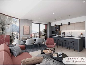 709 Excelente Inversión: República de El Salvador estudio 27,59m + 6,51m balcón de Venta. A Estrenar!