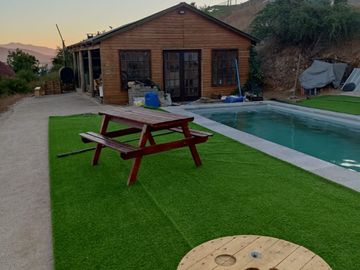 PARCELA EN QUILLOTA, SECTOR CASAS VIEJAS. PISCINA Y QUINCHO