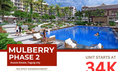 2Bedroom Condo for sale in  Acacia Estate, Taguig city