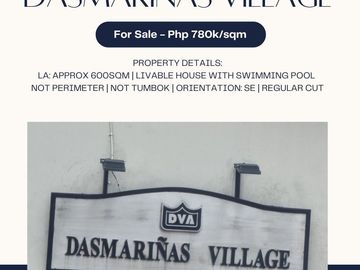 **strictly for buyer only** Livable house with swimming pool in Dasmariñas Village PHP 780,000