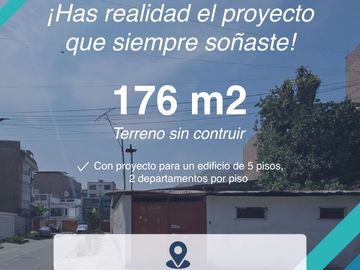 TERRENO EN VENTA 223 M2 URB. PORT JAV PRADO 5TA ETAPA – ATE