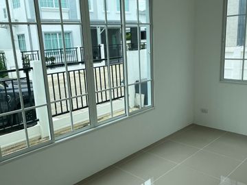 New Twin House with Detached Home Style! Newly Built! Urgent Sale! Twin House in Green House Village, Phutthamonthon Sai 5 - Rai Khing 30. Prime Locat