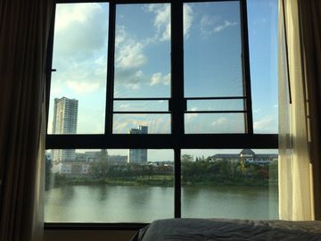 Condo for sale/rent 12,000THB at The TREASURE Condo, beautiful lake view near Central Festival Chiang Mai 0.9 km.
