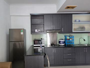 SEWA TAHUNAN SIAP HUNI APARTEMEN WATERPLACE RESIDENCE 2BR LANTAI RENDAH
