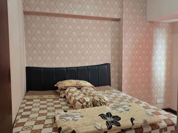 SEWA TAHUNAN SIAP HUNI APARTEMEN WATERPLACE RESIDENCE 2BR LANTAI RENDAH