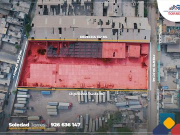 VENDO LOCAL CON ZONIFICACION INDUSTRIAL DE 6871 M2 EN PUENTE PIEDRA