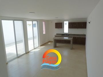Vendo Casa Nueva en Playas, Vía Playas a Posorja, Ciudadela Bahia Muyuyo