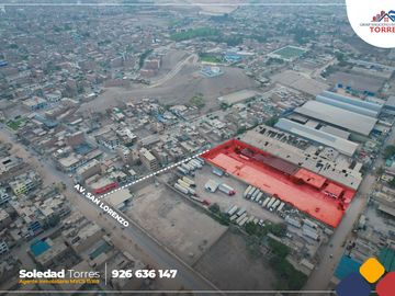 VENDO LOCAL CON ZONIFICACION INDUSTRIAL DE 6871 M2 EN PUENTE PIEDRA
