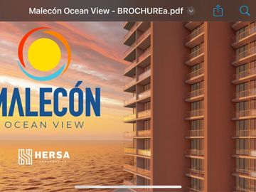 Malecón Ocean View-Departamentos en Venta