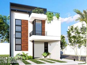 CASA DE 5 RECÁMARAS FRENTE A NUEVO VALLARTA FLAMINGOS - ENTREGA INMEDIATA