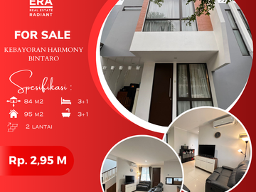 Kebayoran Harmony, Bintaro | Rumah Modern Minimalis Siap Huni