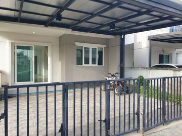 87736 - ขายถูกมาก บ้าน 2 ชั้น ม.ชวนชื่น พาร์ค ซอยกันตนา บางใหญ่