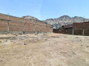 VENTA TERRENO EN AVENIDA CAMPOY SAN JUAN DE LURIGANCHO