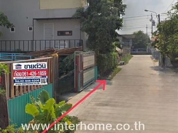 Vacant land 81 sq.w. Vacant land, Soi Rat Uthit 21/4, Suwinthawong Road, Liap Wari Road, Min Buri District, Bangkok