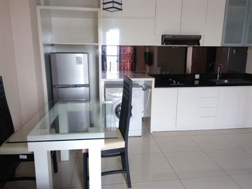 SEWA TAHUNAN WATERPLACE RESIDENCE 2BR 56m2 FURNISHED SIAP HUNI LANTAI SEDANG