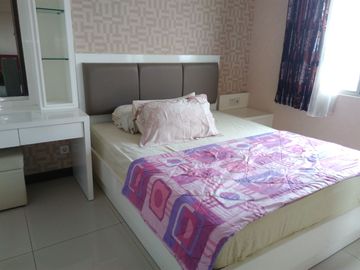SEWA TAHUNAN WATERPLACE RESIDENCE 2BR 56m2 FURNISHED SIAP HUNI LANTAI SEDANG