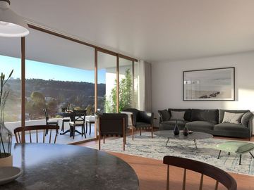 Fino departamento de 3 dormitorios en los Almendros en Reñaca