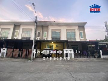 2-storey townhouse, 17.9 sq.w., Gusto Don Mueang-Song Prapa Village, Soi Det Tung Ka 1, Soi Song Prapa 30, Song Prapa Road, Don Mueang District, Bangk