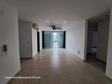 CENTRICO DEPARTAMENTO CON ELEVADOR Y ALBERCA 3 REC 2 BAÑOS 120 MTS