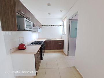 CENTRICO DEPARTAMENTO CON ELEVADOR Y ALBERCA 3 REC 2 BAÑOS 120 MTS