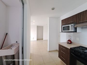 CENTRICO DEPARTAMENTO CON ELEVADOR Y ALBERCA 3 REC 2 BAÑOS 120 MTS