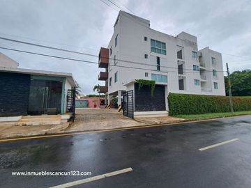 CENTRICO DEPARTAMENTO CON ELEVADOR Y ALBERCA 3 REC 2 BAÑOS 120 MTS