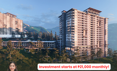 Studio unti condo/hotel for sale Location: Aspiras - Palispis Hwy, Tuba, Benguet