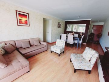 VENDO HERMOSO DEPARTAMENTO 3 DORM. TERRAZA /BALCÓN, AREA SERVICIO COMPLETA