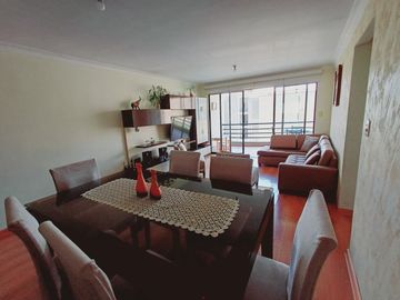 VENDO HERMOSO DEPARTAMENTO 3 DORM. TERRAZA /BALCÓN, AREA SERVICIO COMPLETA