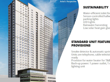 No Downpayment! 1 BEDROOM WITH BALCONY FOR SALE | Preselling Property in South Park District Alabang, Muntinlupa City