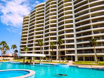 Condominio frente a playa mar de 3 recamaras en venta san carlos playa blanca beachfront condo for sale san carlos